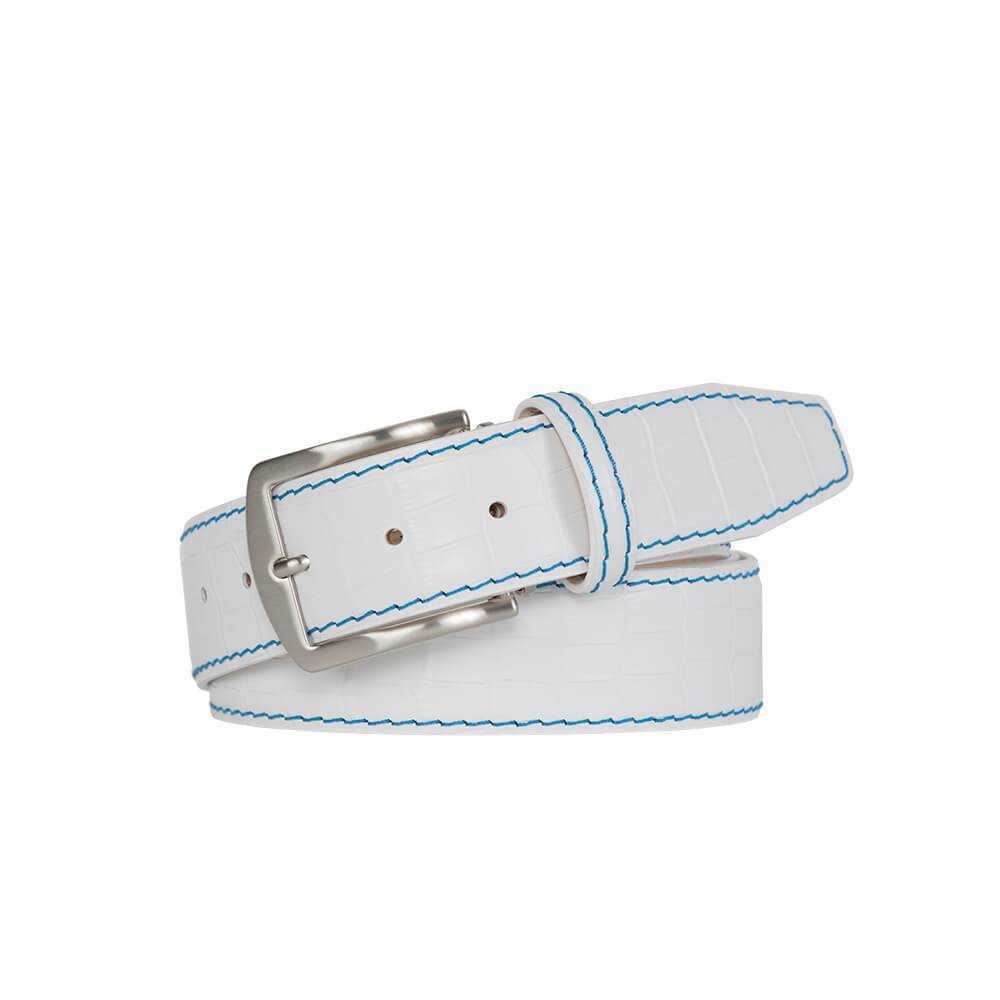 White Leather Belts