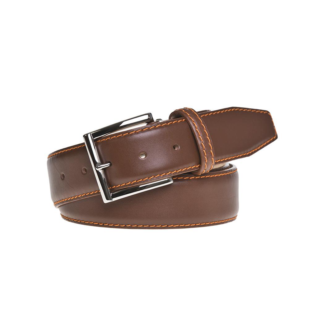 Superior Italian Smooth Calf Leather Belt