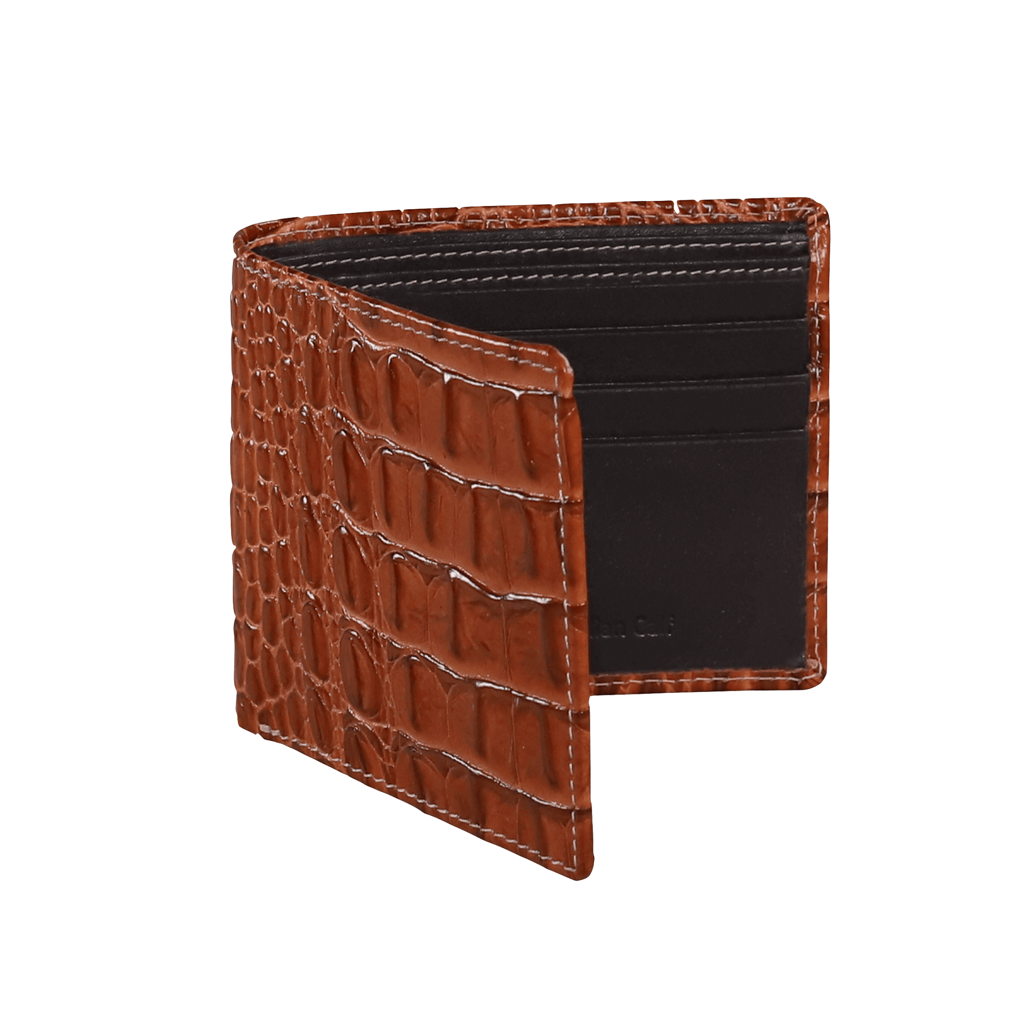 Cognacmockcroccognacstitching.