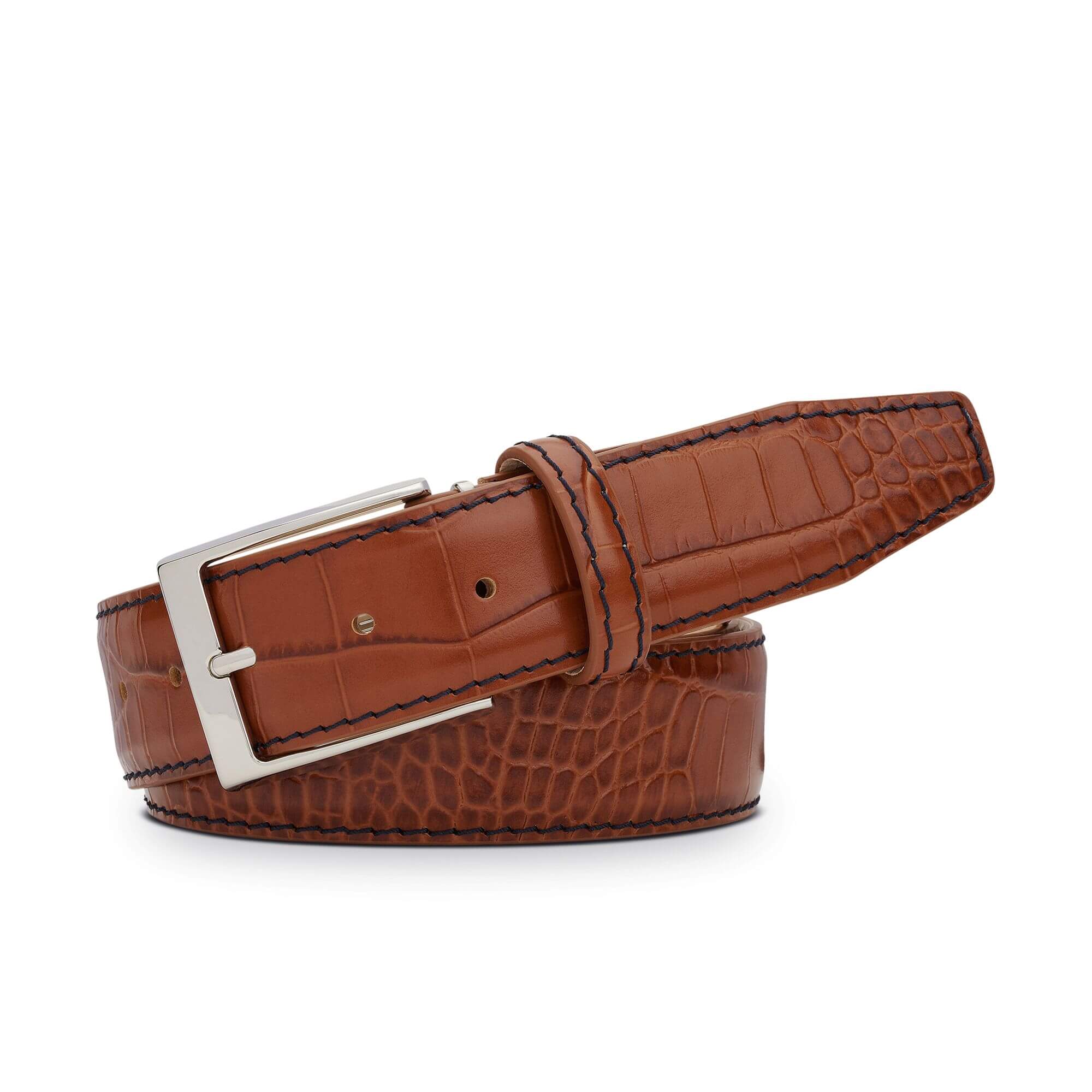 RogerXimenezCognacMockCrocBelt  display picture 2