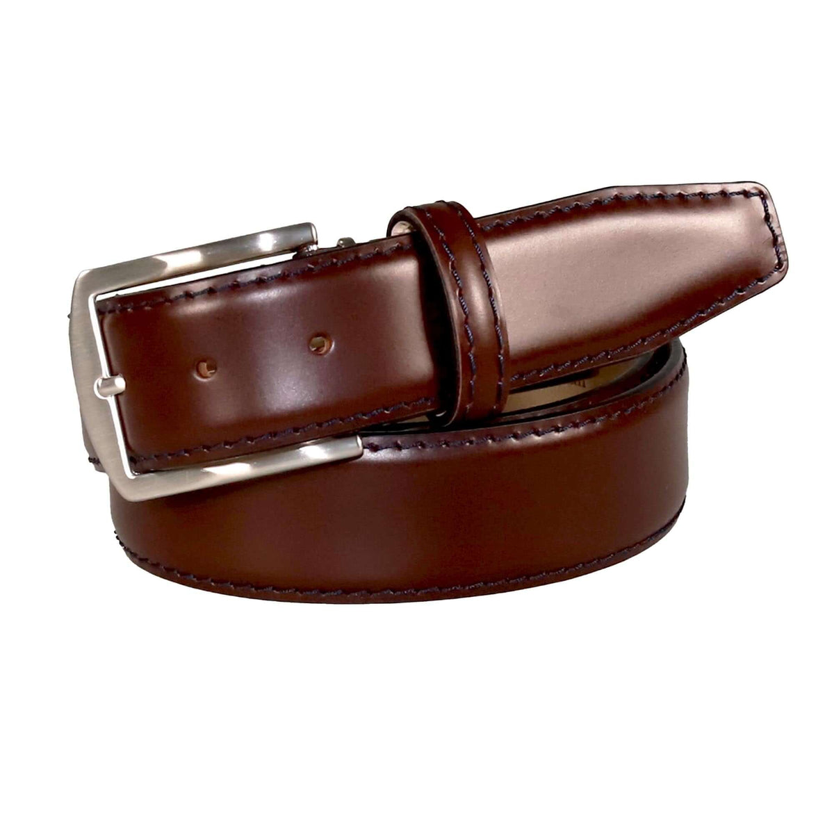Wine Italian Leather Belt – Belts for Men | Roger Ximenez | Italian Calf | Roger Ximenez
