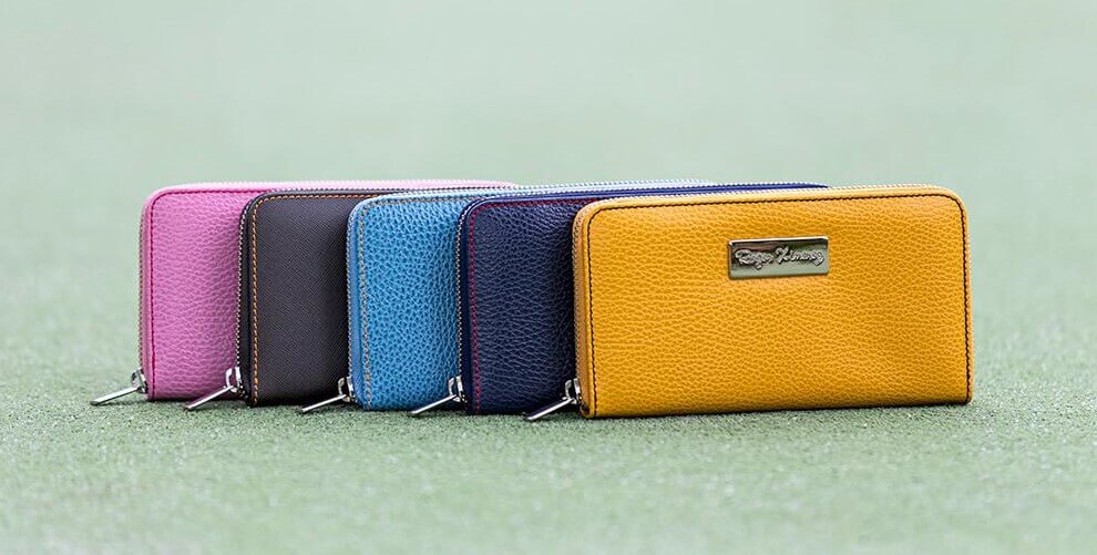 Designer women's wallets by Roger Ximenez