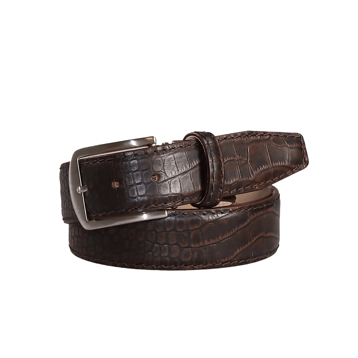 Sedona Mock Croc Leather Belt