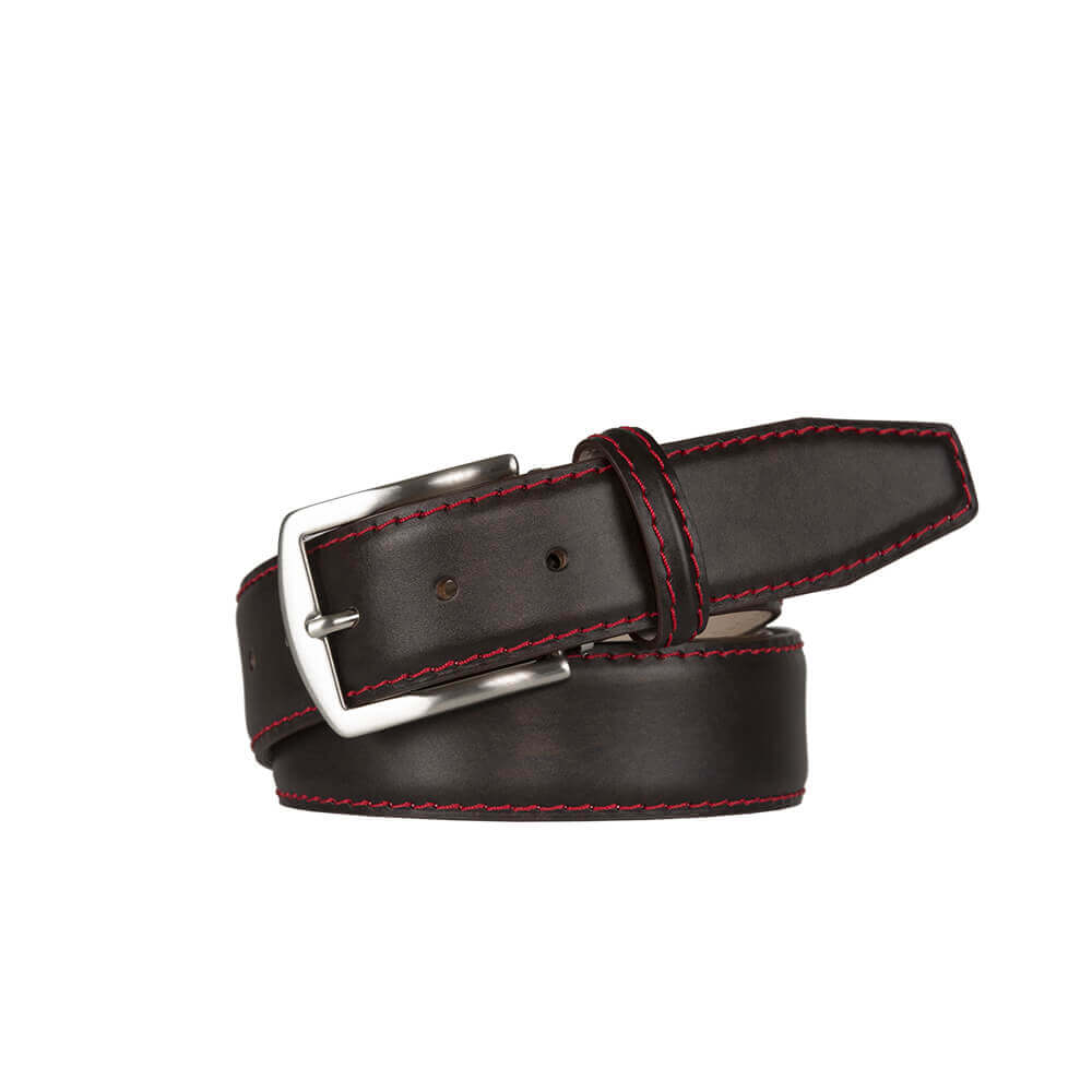 Driftwood Brown Surf Calf Leather Belt | Italian Calf | Roger Ximenez