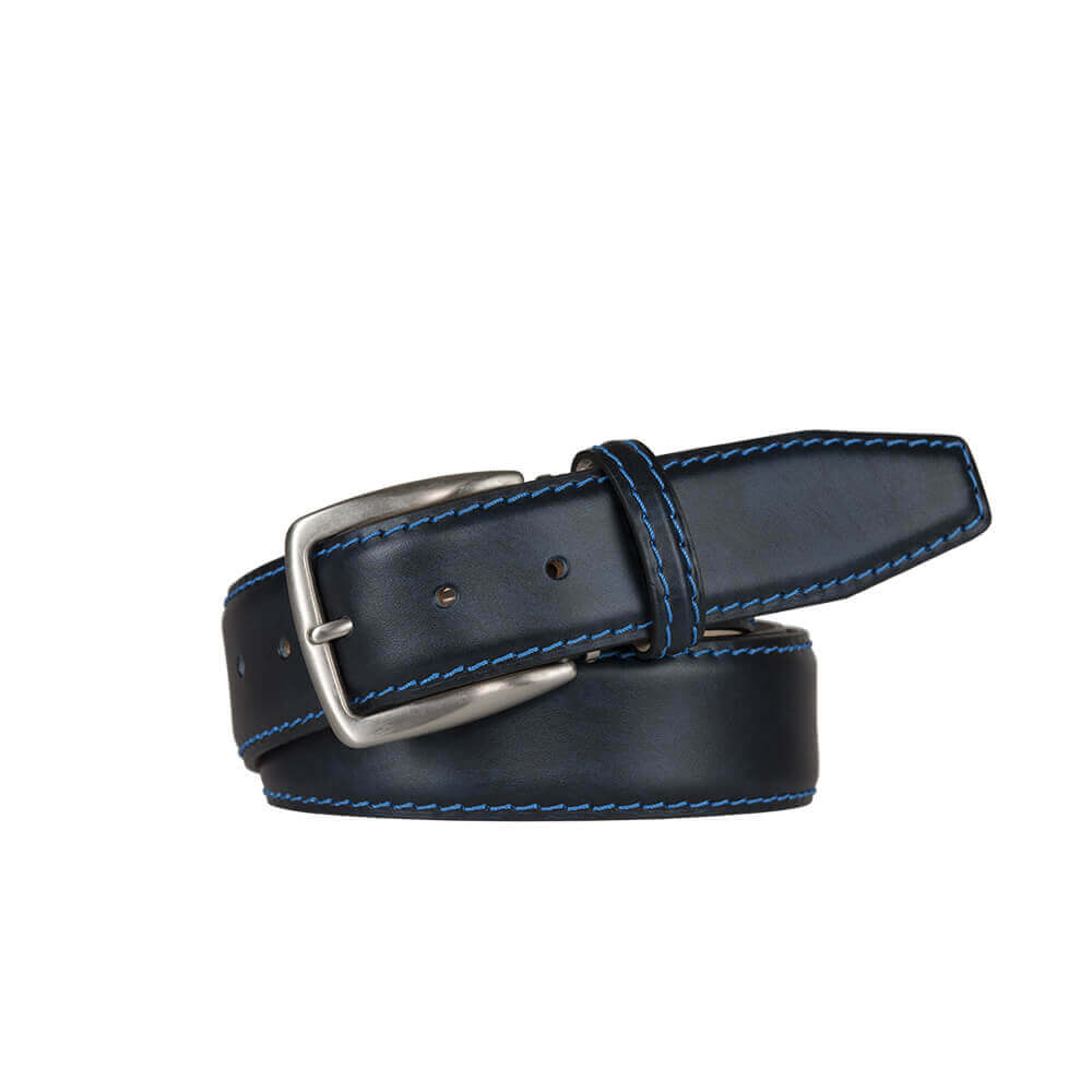 Ocean Surf Calf Leather Belt | Mens Bespoke Fashion | Roger Ximenex | Italian Calf | Roger Ximenez
