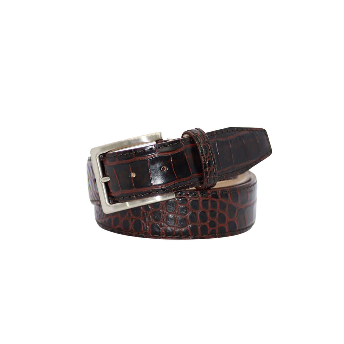 Blue Vintage Misterioso Belt | Men's Fashion & Style | Roger Ximenez | Mock Croc | Roger Ximenez