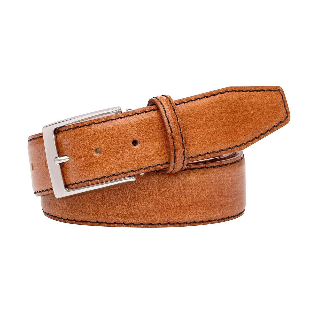 Special Edition Cognac Leather Belt | Mens Fashion | Roger Ximenez | Italian Calf | Roger Ximenez