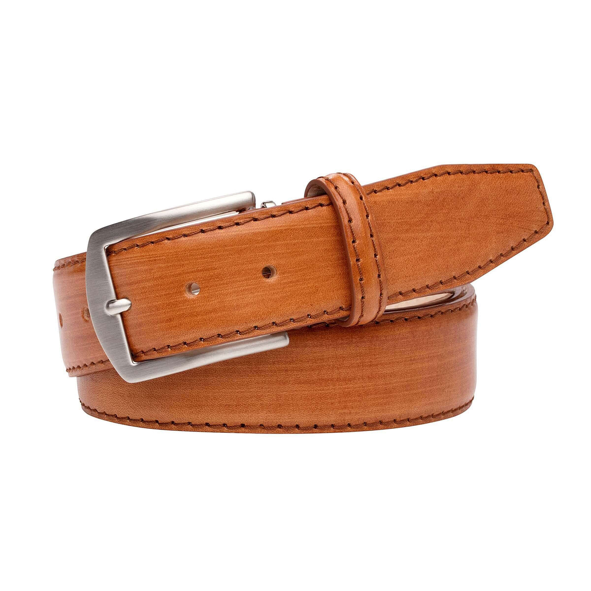 Special Edition Cognac Leather Belt | Mens Fashion | Roger Ximenez | Italian Calf | Roger Ximenez