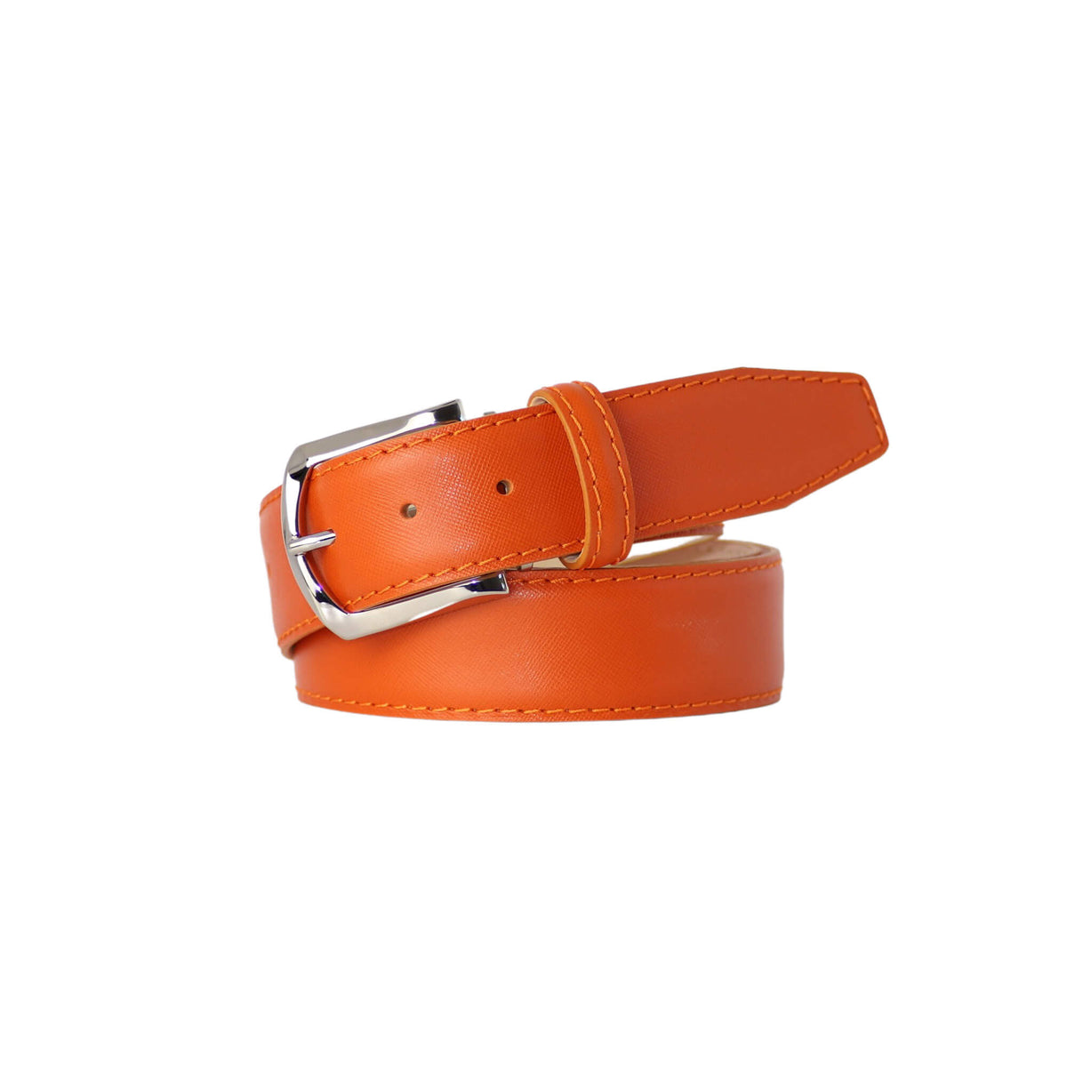 Orange Belt | Mock Caiman Orange Belt | Roger Ximenez Bright Navy / 34 / 35mm