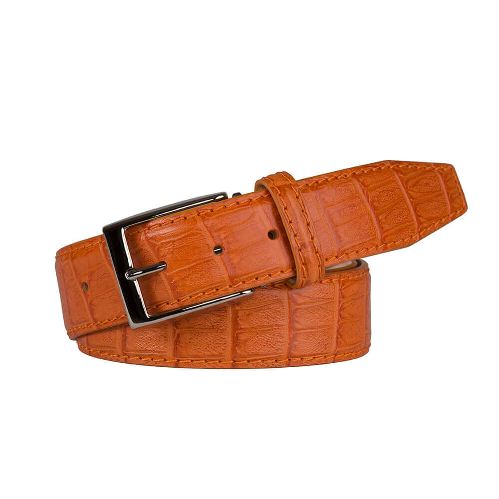 Orange Belt | Mock Caiman Orange Belt | Roger Ximenez | Mock Caiman | Roger Ximenez