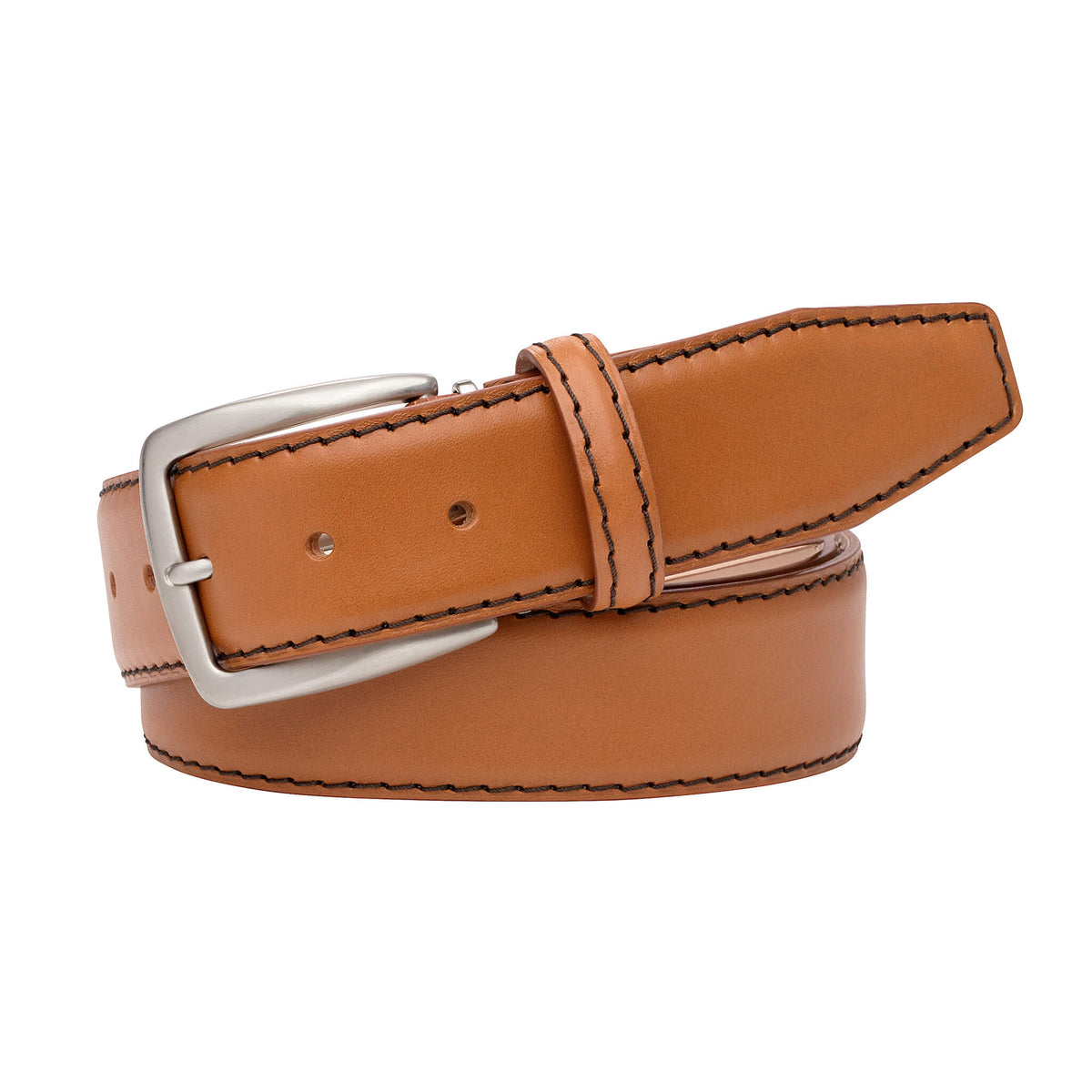Cuero Smooth Italian Calf Leather Belt - Brown / 44 / 35mm | Mens Fashion &amp; Leather Goods by Roger Ximenez