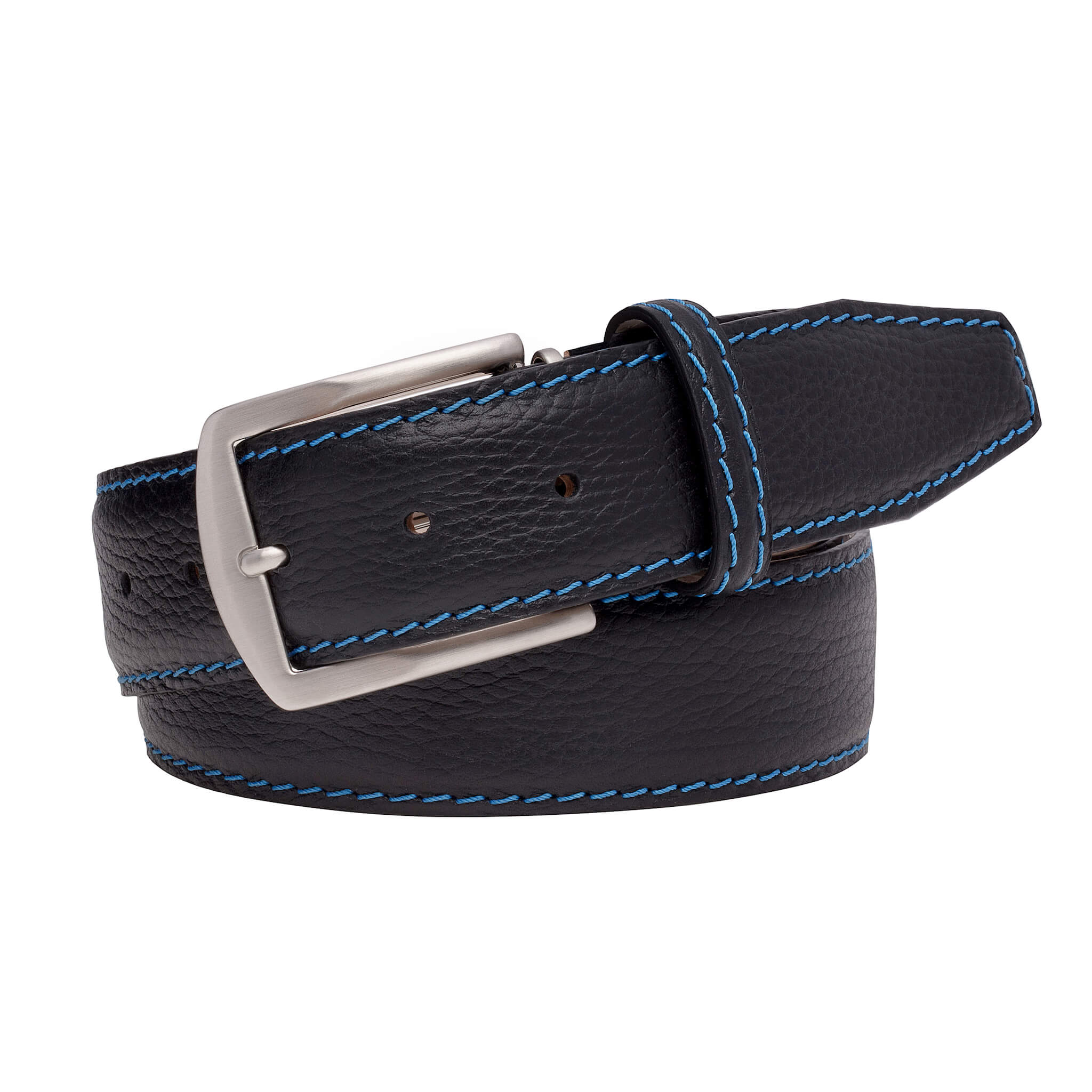 Roger Ximenez Men's Saffiano Designer Leather Belt