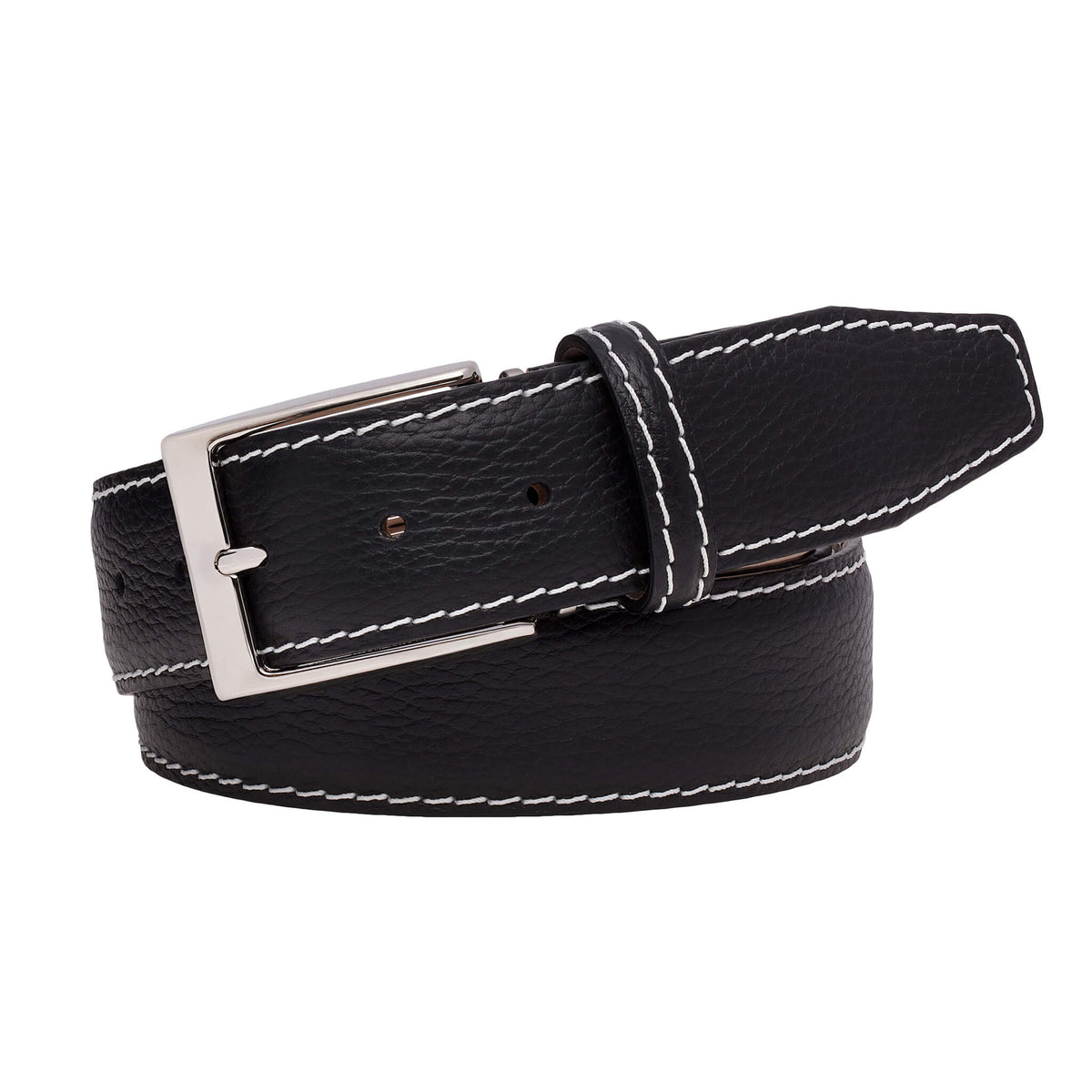Mens leather dress belt clearance