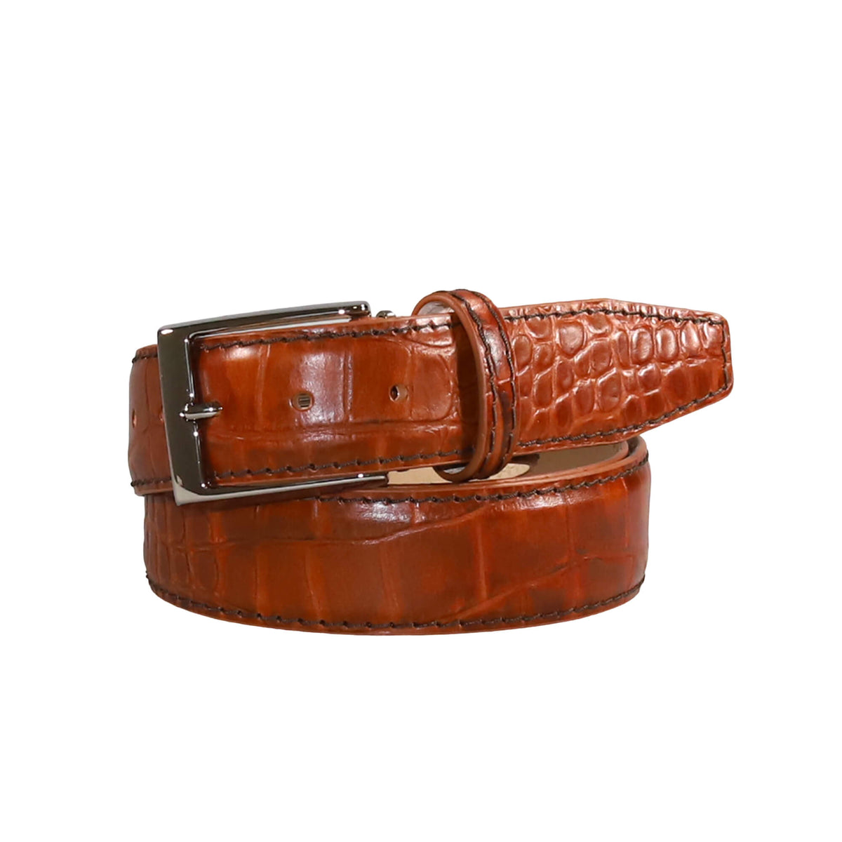 Scotch Mock Croc Leather Belt