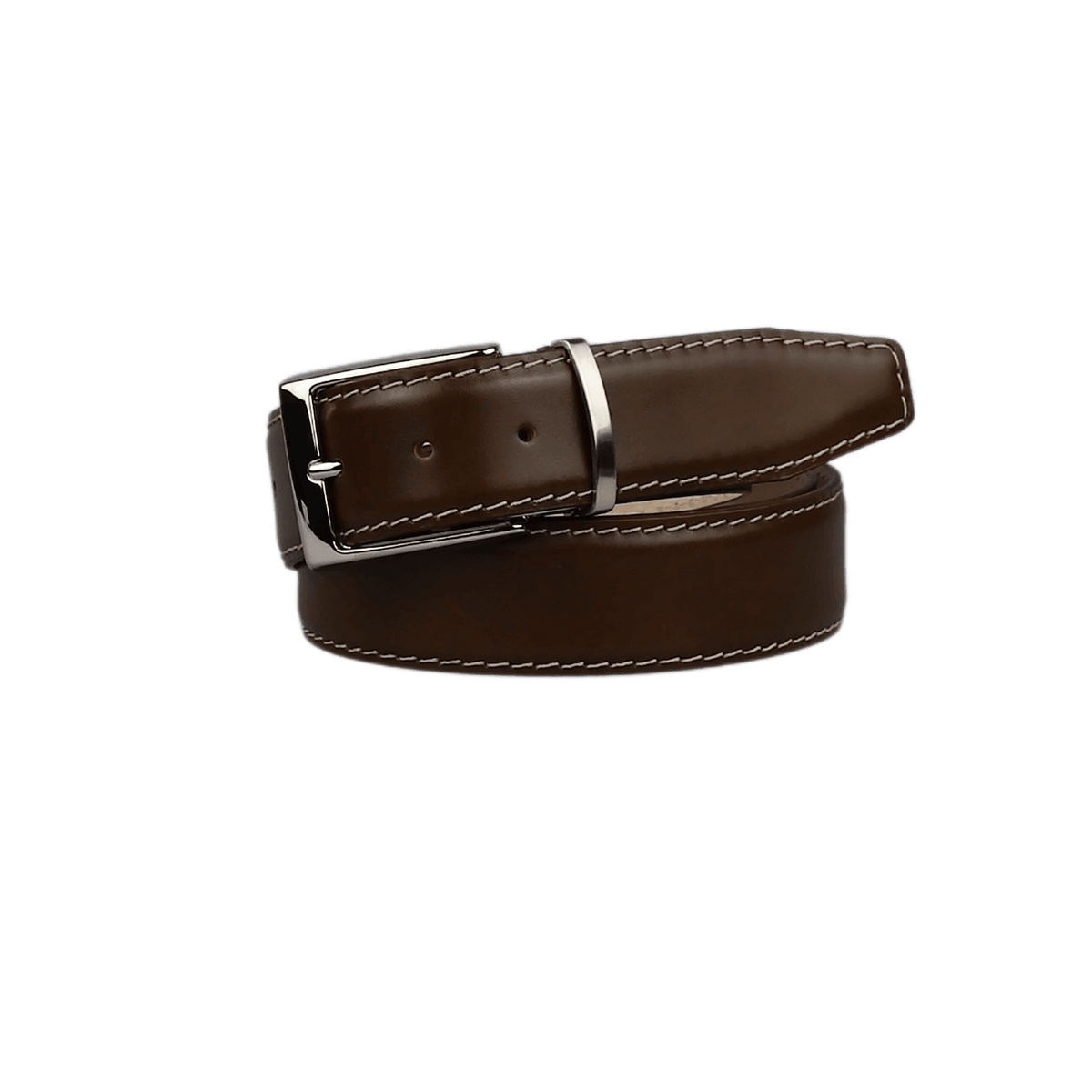 Spotty Brown Italian Calf Leather Belt | Mens Fashion | Roger Ximenez | Italian Calf | Roger Ximenez