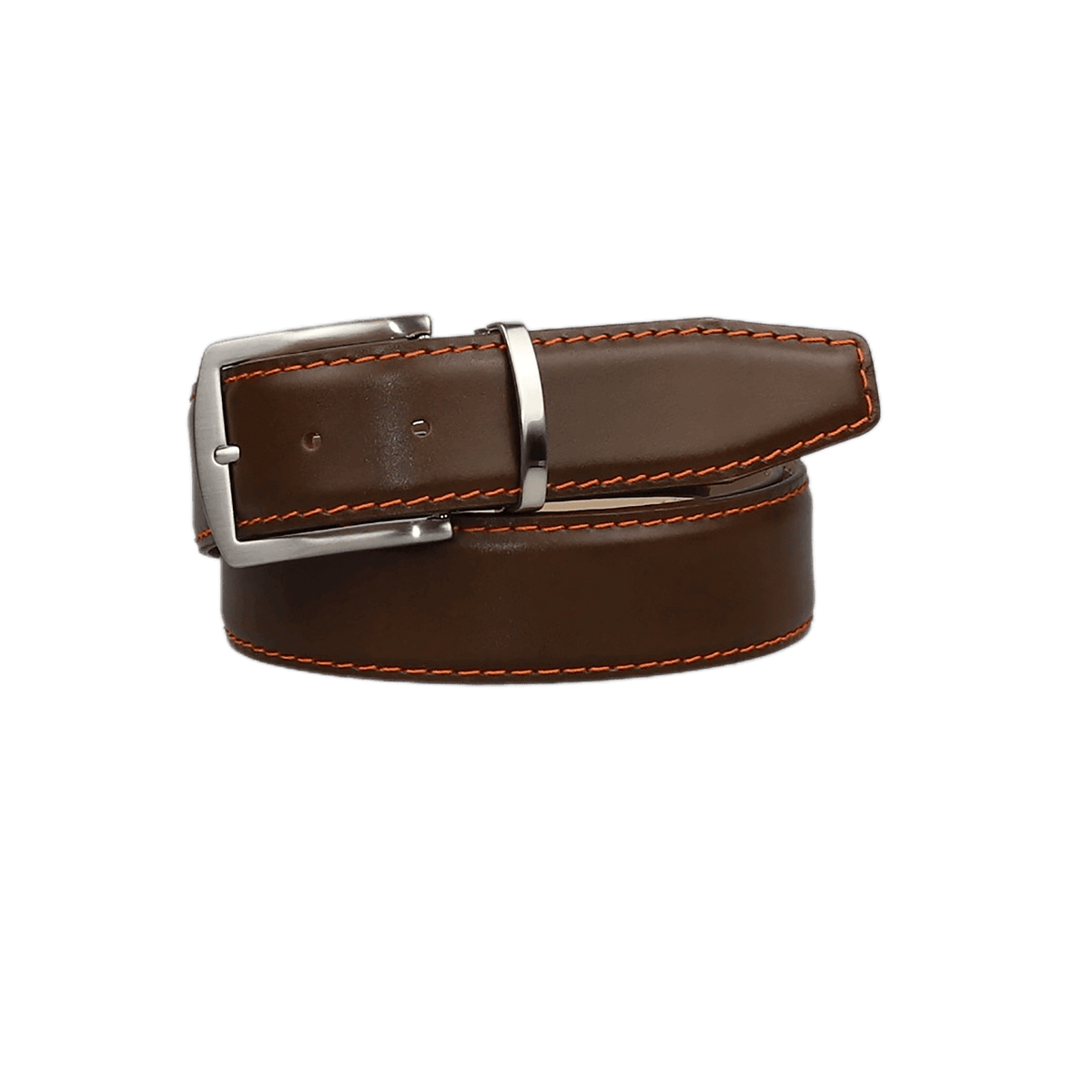 Spotty Brown Italian Calf Leather Belt | Mens Fashion | Roger Ximenez | Italian Calf | Roger Ximenez