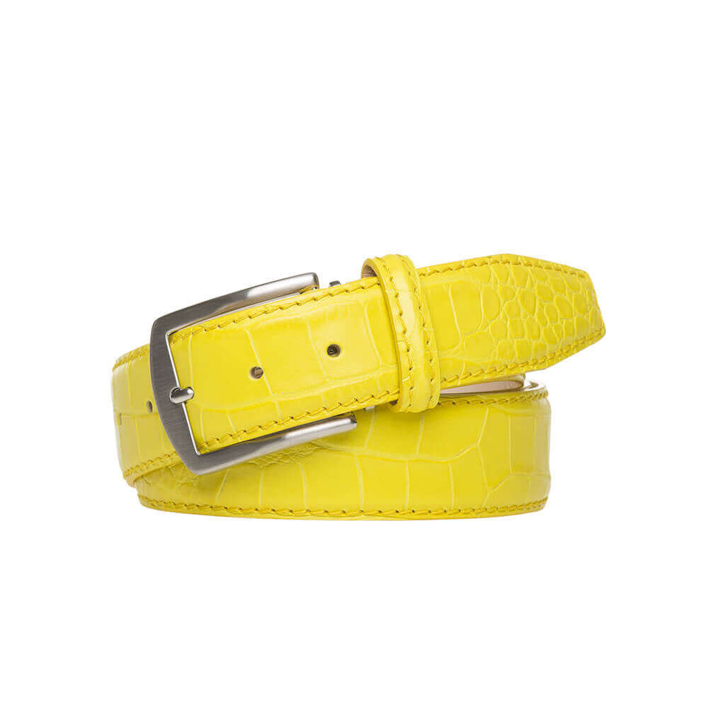 Mens new arrivals yellow belt
