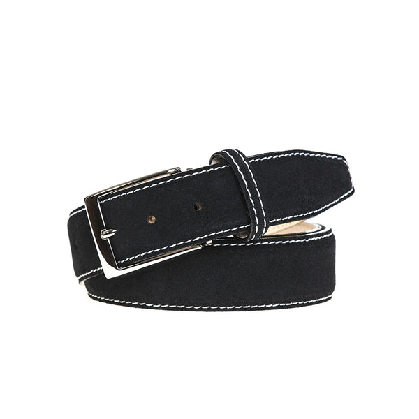 Black suede clearance belt womens