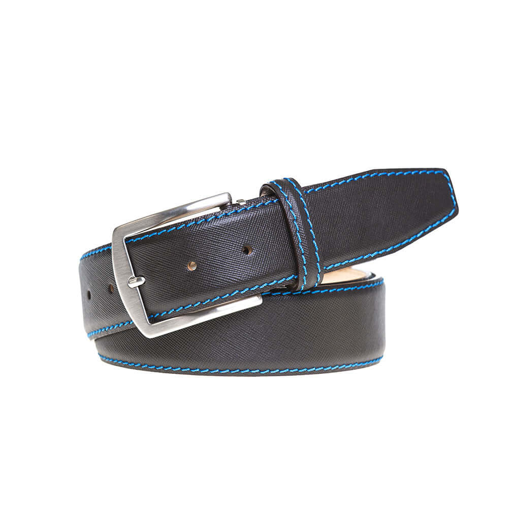 Brown Saffiano Belt