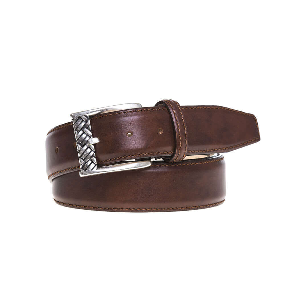 mens cognac belt