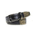 Olive Vintage Twice Leather Belt | Mens Leather Goods | Roger Ximenez | Mock Croc | Roger Ximenez